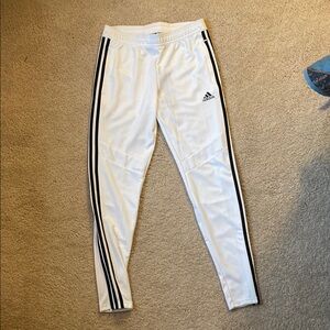 Adidas women’s White Track Pants